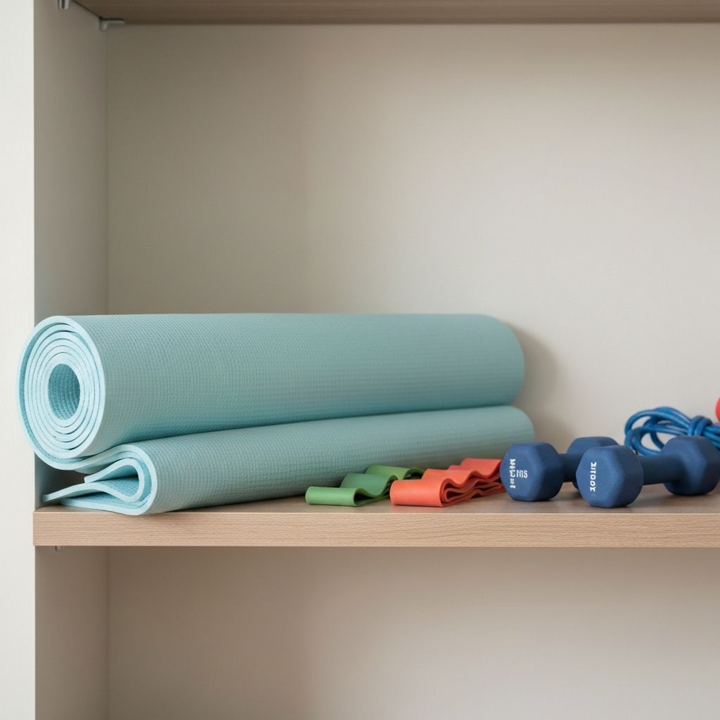 Rangement d'accessoires à domicile